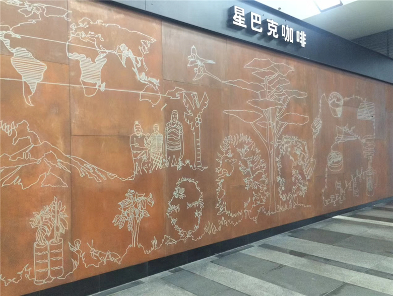 玉州耐候钢幕墙